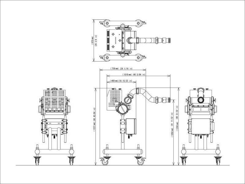 layout of flowdivider