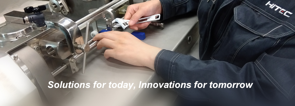 Solutions for today,innovations for tomorrow